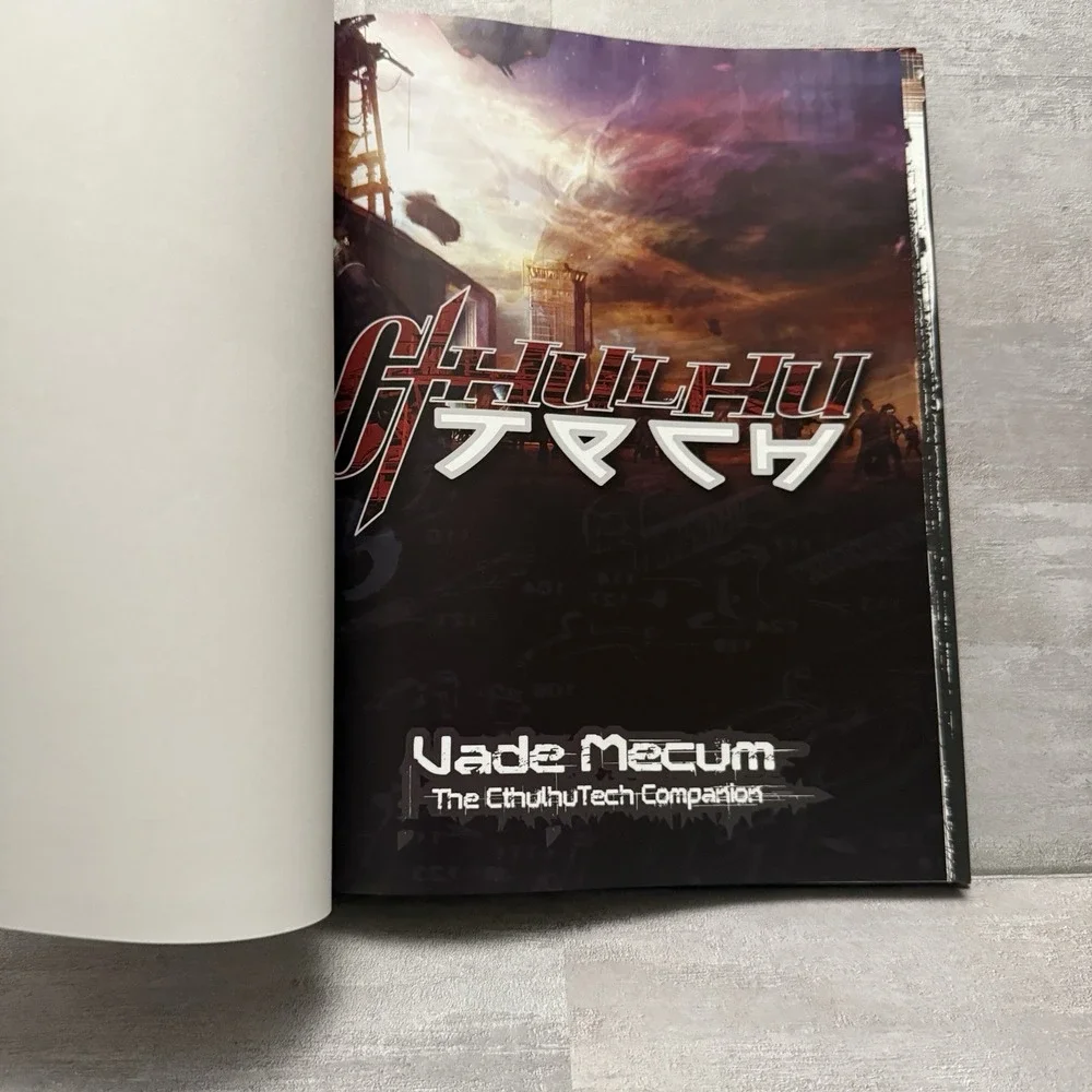 CthulhuTech‎ Vade Mecum, Catalyst Game Labs RPG Hardcover Sourcebook Book